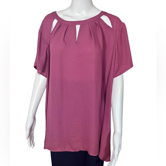 torrid Tops - Torrid plum colored blouse